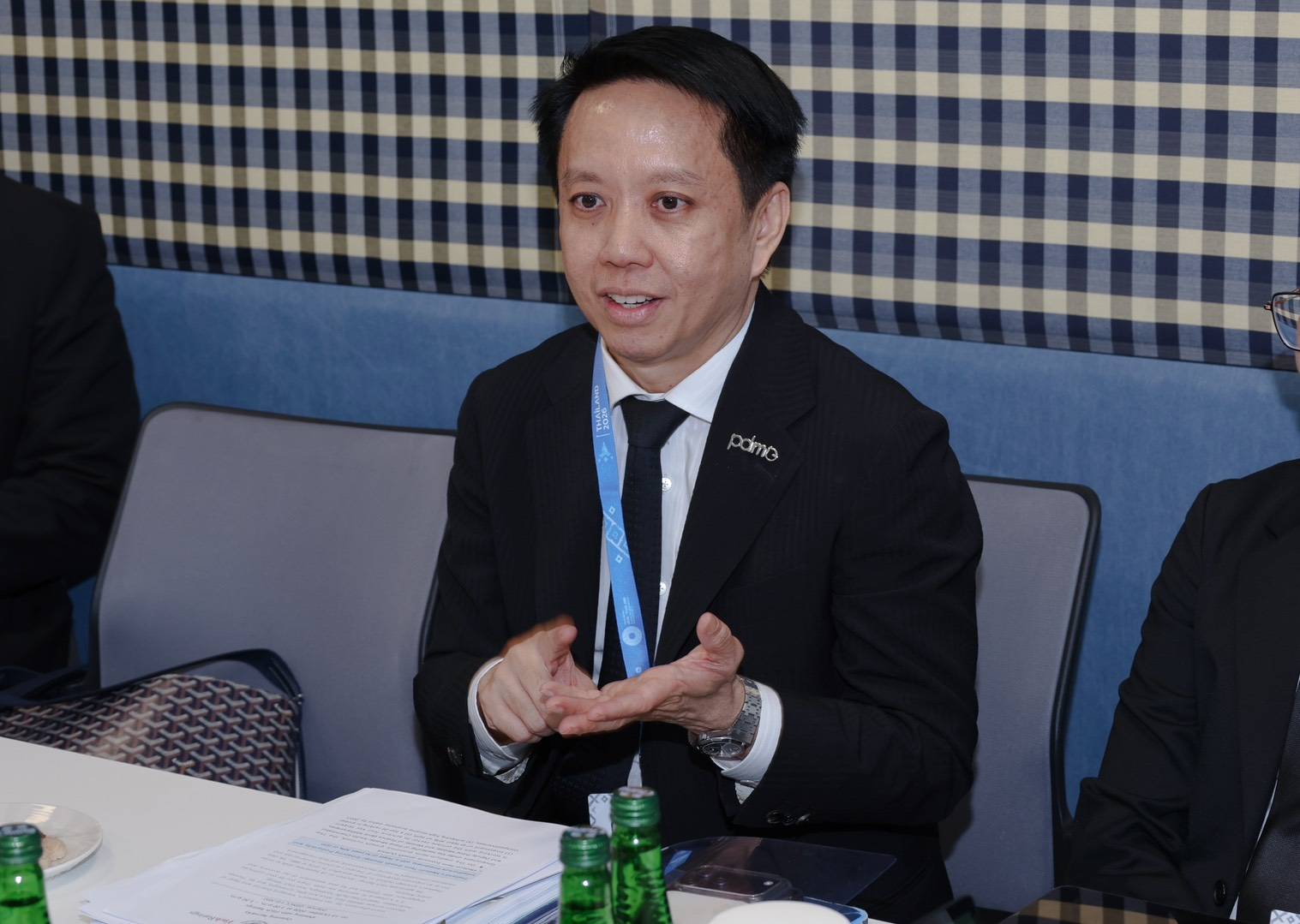 การประชุมกับผู้บริหารระดับสูงของบริษัทจัดอันดับความน่าเชื่อถือระดับสากล Fitch Ratings