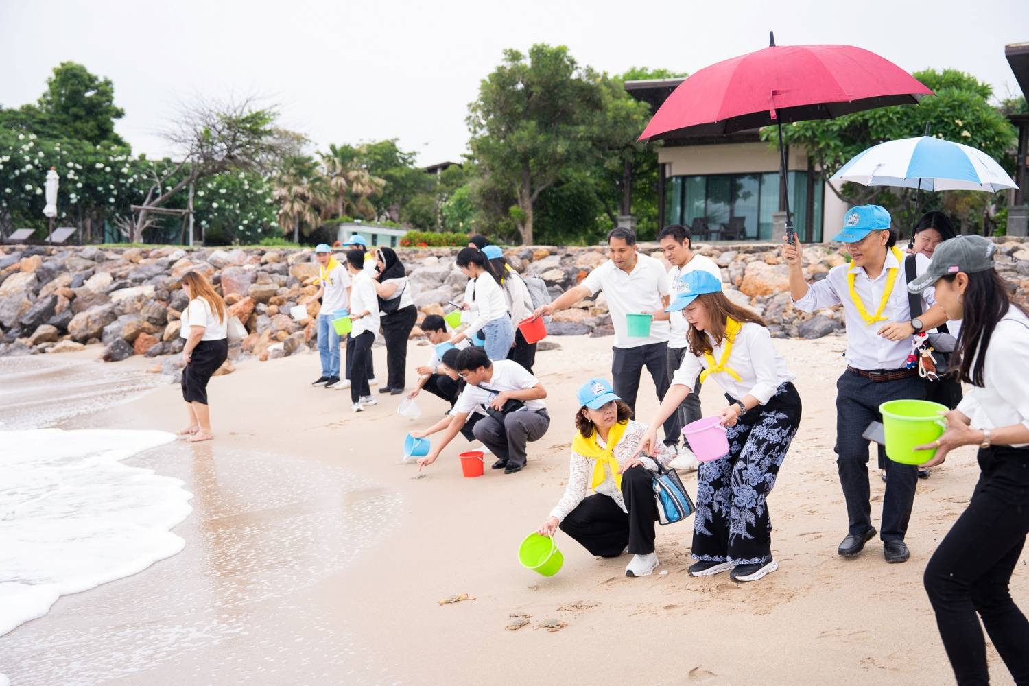 สำนักงานบริหารหนี้สาธารณะจัดกิจกรรมจิตอาสาทำความดีเพื่อสิ่งแวดล้อม “ปล่อยปู สู่ท้องทะเล” เฉลิมพระเกียรติสมเด็จพระนางเจ้าสิริกิติ์ พระบรมราชินีนาถ พระบรมราชชนนีพันปีหลวง เนื่องในโอกาสวันเฉลิมพระชนมพรรษา 12 สิงหาคม 2569