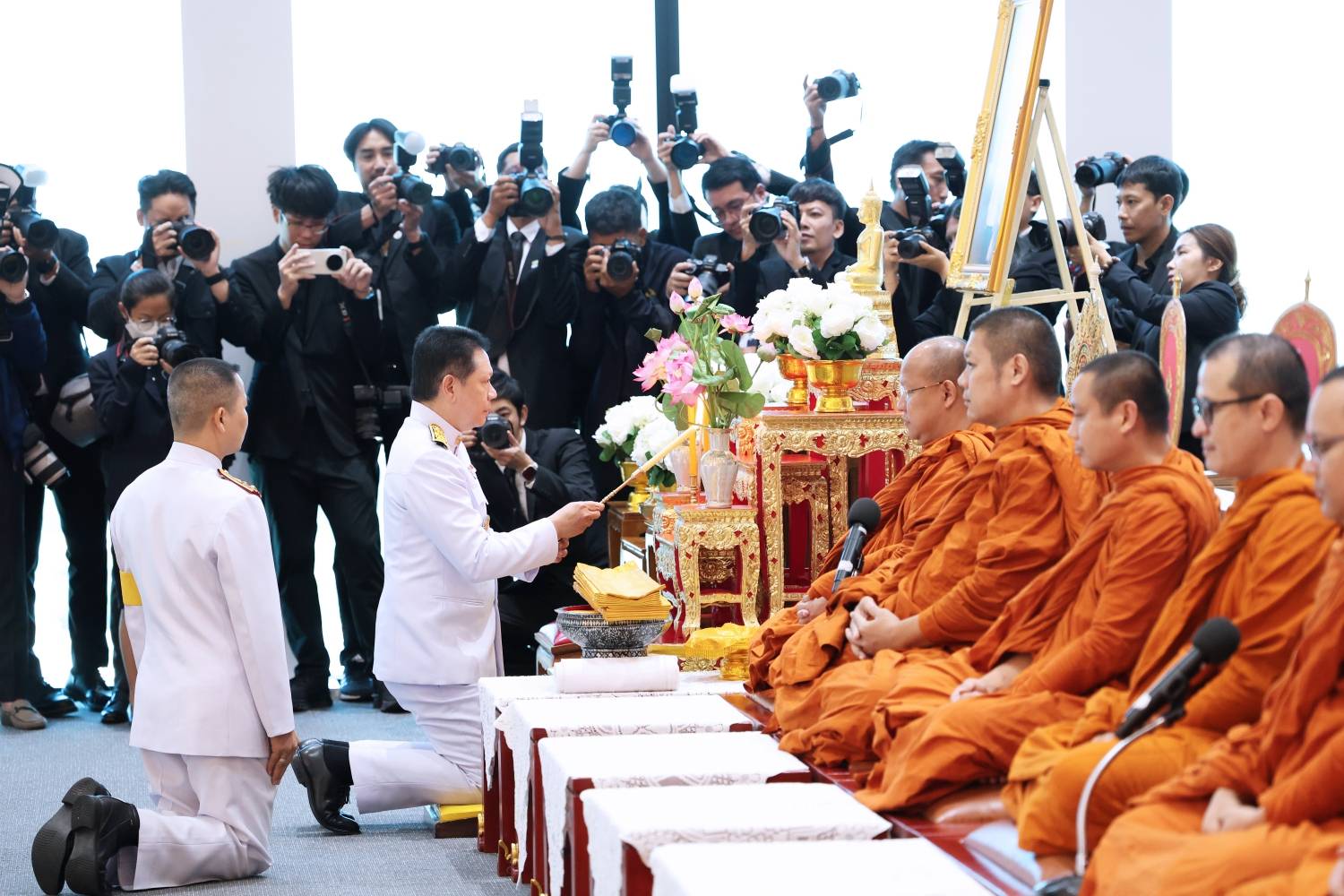 สำนักงานบริหารหนี้สาธารณะ เข้าร่วมพิธีบำเพ็ญกุศลปัณรสมวาร (15 วัน) เพื่ออุทิศถวายเป็นพระกุศลแด่สมเด็จพระเจ้าลูกเธอ เจ้าฟ้าพัชรกิติยาภา นเรนทิราเทพยวดี กรมหลวงราชสาริณีสิริพัชร มหาวัชรราชธิดา