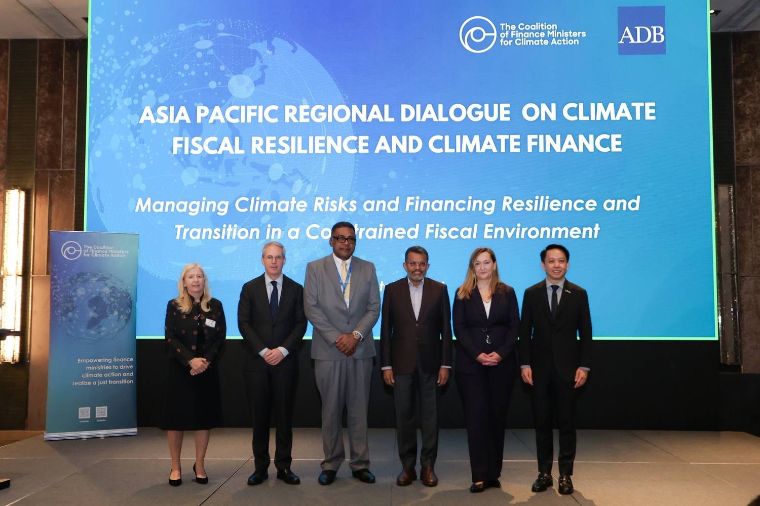 การประชุม Asia-Pacific Regional Dialogue of the Coalition of Finance Ministers for Climate Action