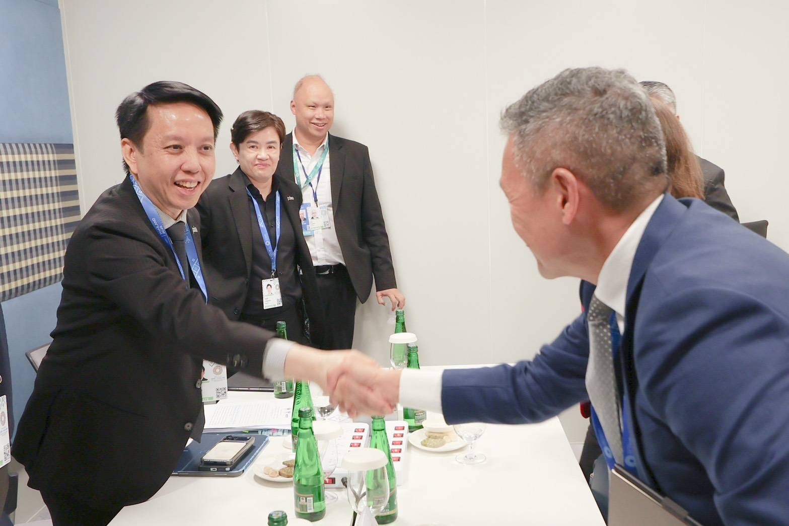การประชุมกับผู้บริหารระดับสูงของบริษัทจัดอันดับความน่าเชื่อถือระดับสากล Moody’s  Investors Service