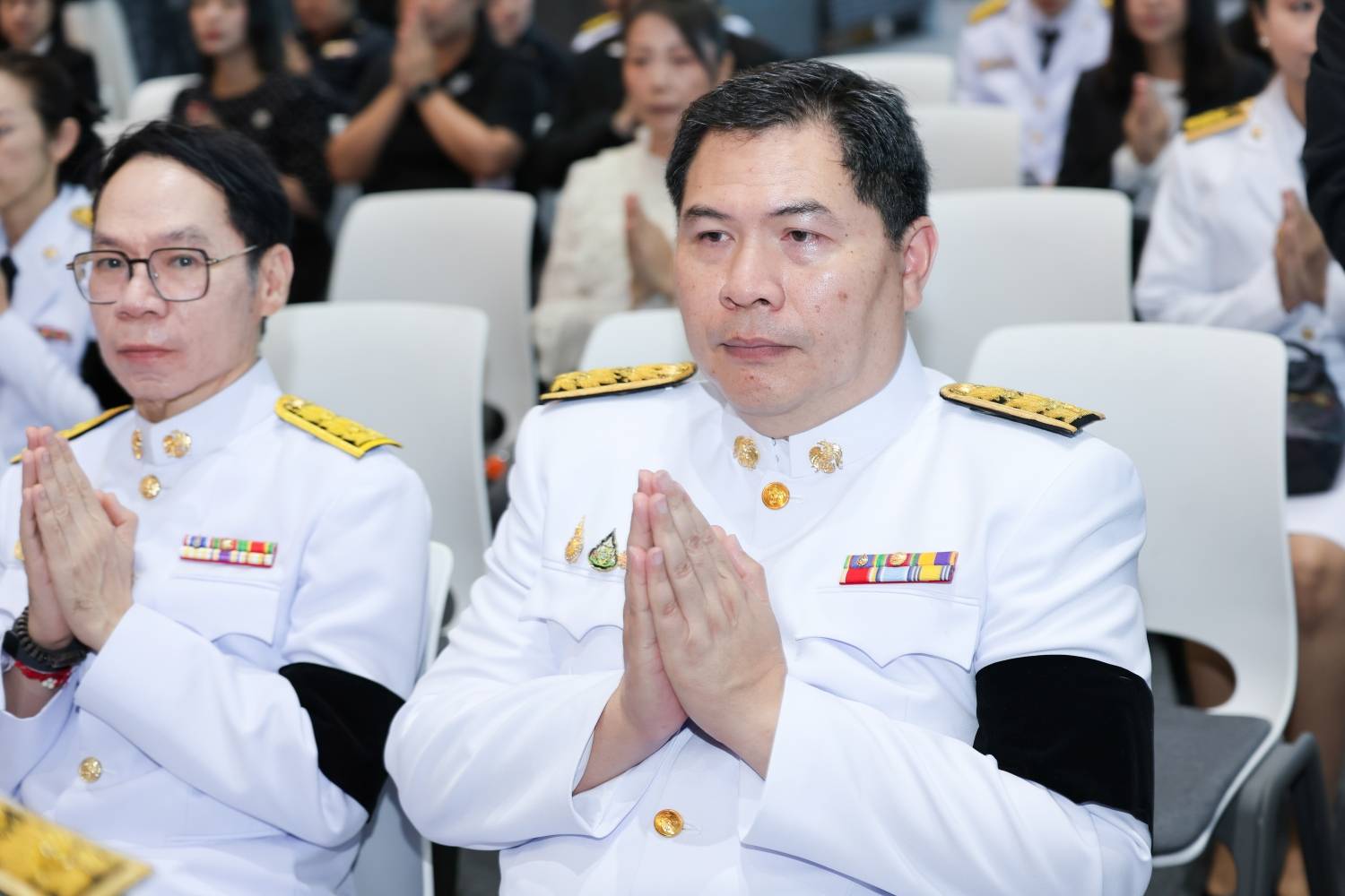 สบน. ร่วมพิธีสวดพระพุทธมนต์และทำบุญตักบาตรถวายพระราชกุศลเนื่องในวันคล้ายวันสวรรคตสมเด็จพระนางเจ้าสิริกิติ์ พระบรมราชินีนาถ พระบรมราชชนนีพันปีหลวง 24 ตุลาคม 2569
