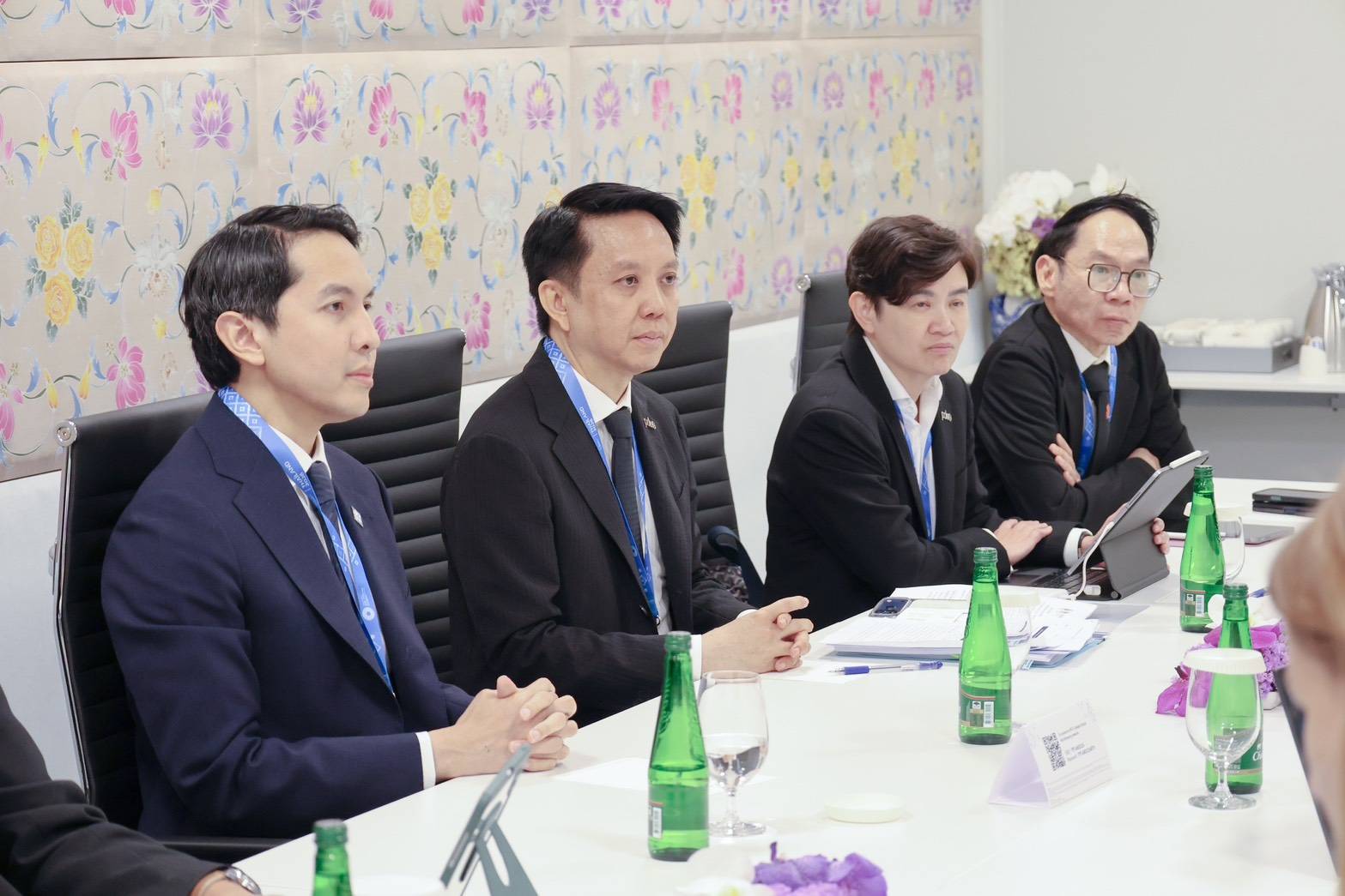 การประชุมกับผู้บริหารระดับสูงของบริษัทจัดอันดับความน่าเชื่อถือระดับสากล S&P Global Ratings