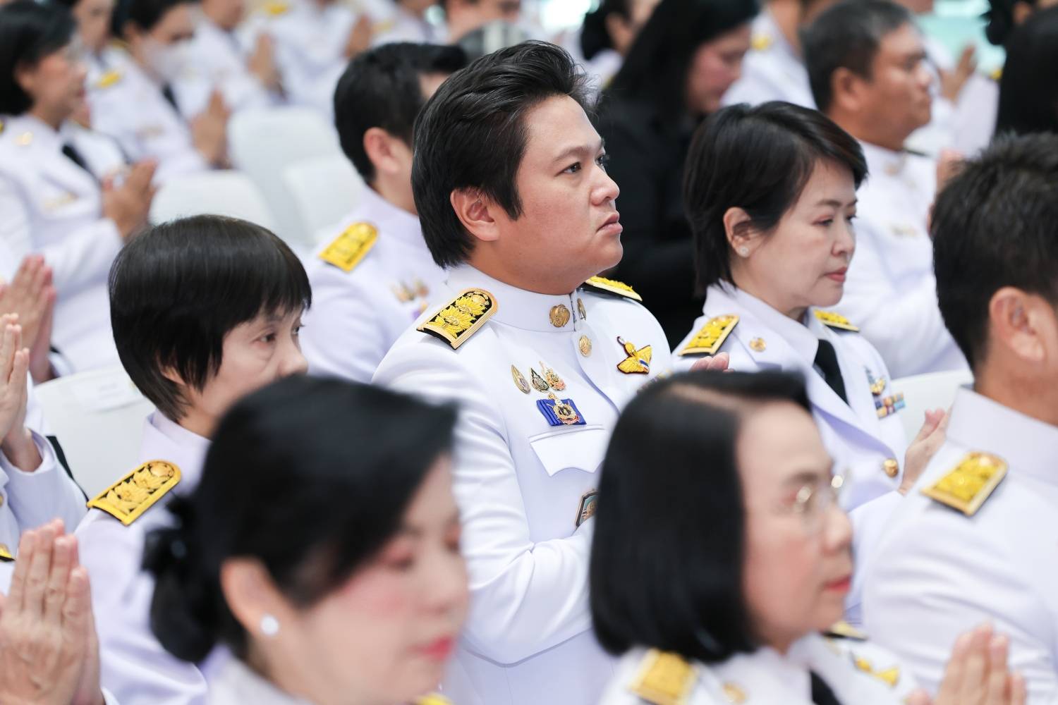สบน. ร่วมพิธีสวดพระพุทธมนต์และทำบุญตักบาตรถวายพระราชกุศลเนื่องในวันคล้ายวันสวรรคตสมเด็จพระนางเจ้าสิริกิติ์ พระบรมราชินีนาถ พระบรมราชชนนีพันปีหลวง 24 ตุลาคม 2569