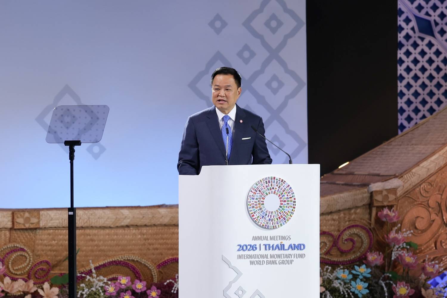 การเข้าร่วมพิธีเปิดการประชุมใหญ่เต็มคณะ (Annual Meetings Plenary) ของสภาผู้ว่าการกองทุนการเงินระหว่างประเทศ (International Monetary Fund: IMF) และกลุ่มธนาคารโลก    ประจำปี 2569