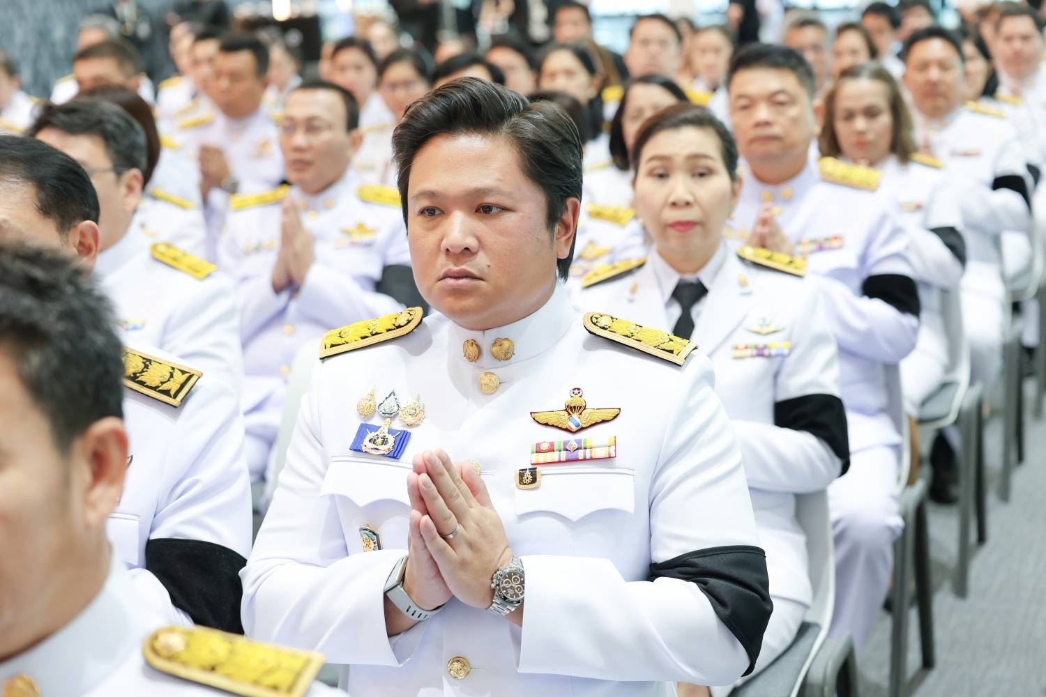 สบน. เข้าร่วมพิธีบำเพ็ญกุศลสตมวาร (100 วัน) เพื่ออุทิศถวายเป็นพระกุศลแด่สมเด็จพระเจ้าลูกเธอ เจ้าฟ้าพัชรกิติยาภานเรนทิราเทพยวดี กรมหลวงราชสาริณีสิริพัชร มหาวัชรราชธิดา