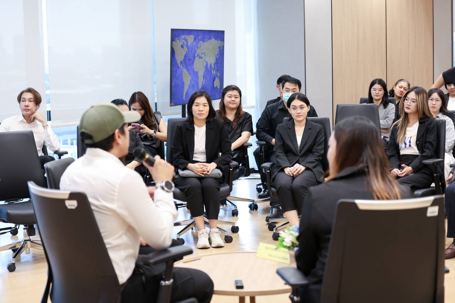 โครงการฝึกอบรมเชิงปฏิบัติการ “แนวทางการติดตามและประเมินผลโครงการโดยใช้การวิเคราะห์ห่วงโซ่ผลสัมฤทธิ์ (Results Chain) การประเมินผลตอบแทนทางสังคม (Social Return on Investment: SROI) และการประเมินผลโครงการตามแนวคิด Environmental Social and Governance สู่เป้าหมาย Sustainable Development Goals ที่ยั่งยืน”