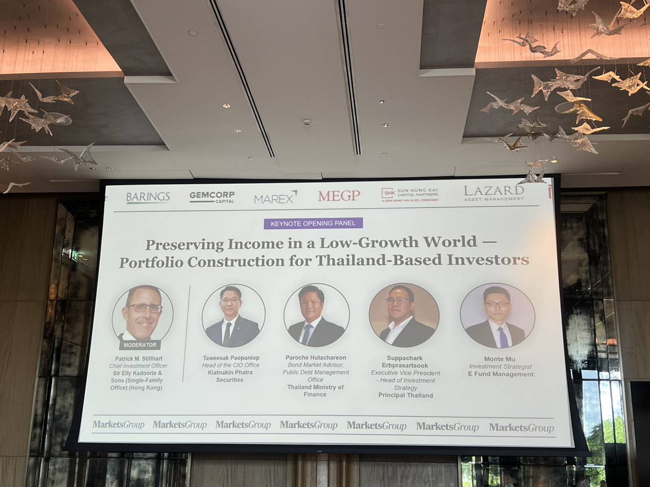 สำนักงานบริหารหนี้สาธารณะ เข้าร่วมการประชุม  3rd Annual Thailand Investors Forum
