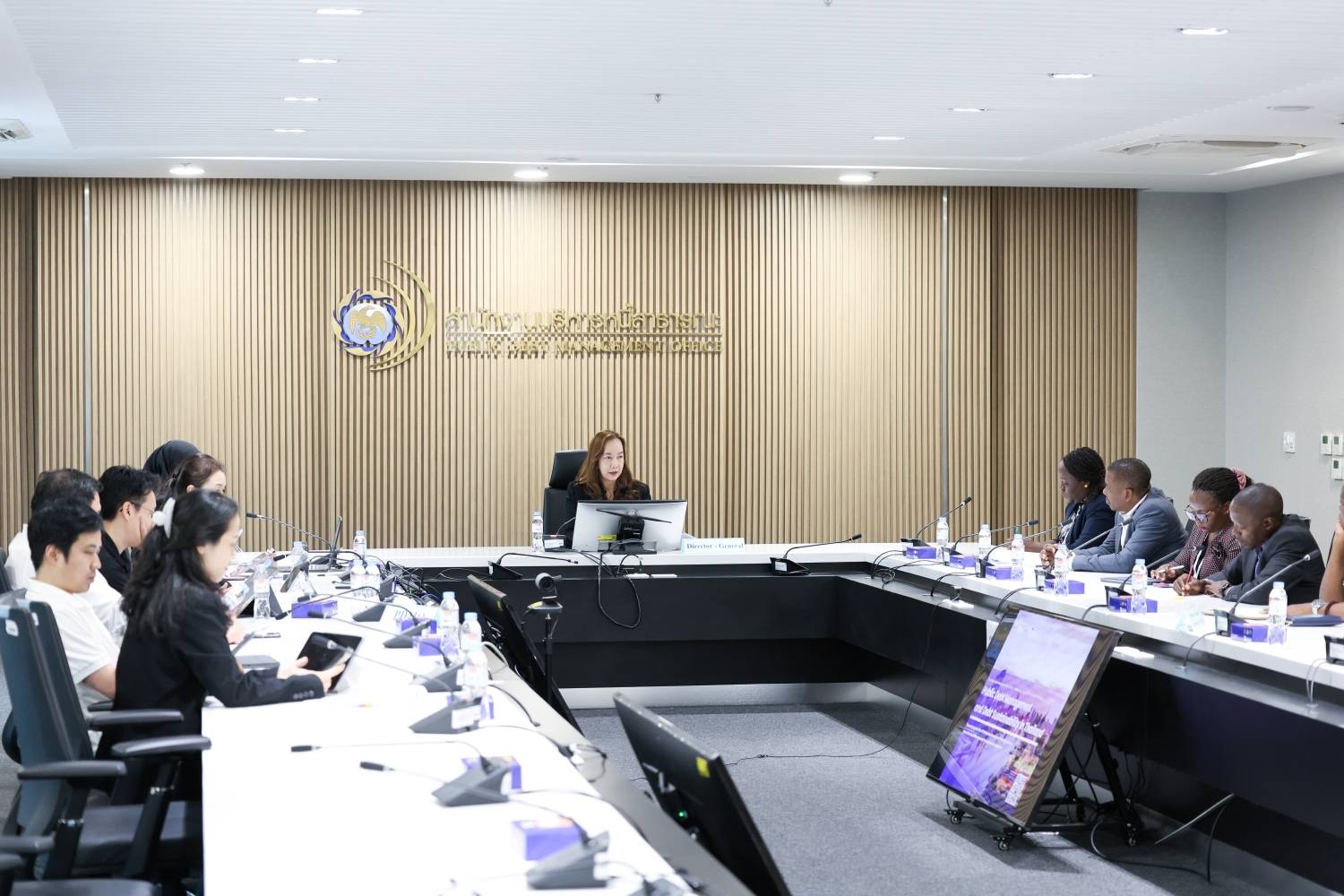 สำนักงานบริหารหนี้สาธารณะได้ต้อนรับและบรรยายในหลักสูตร “Innovative Financial Instruments for Sustainable Development” ให้แก่คณะศึกษาดูงานเจ้าหน้าที่ระดับสูงของกระทรวงการคลังแห่งสหสาธารณรัฐแทนซาเนีย