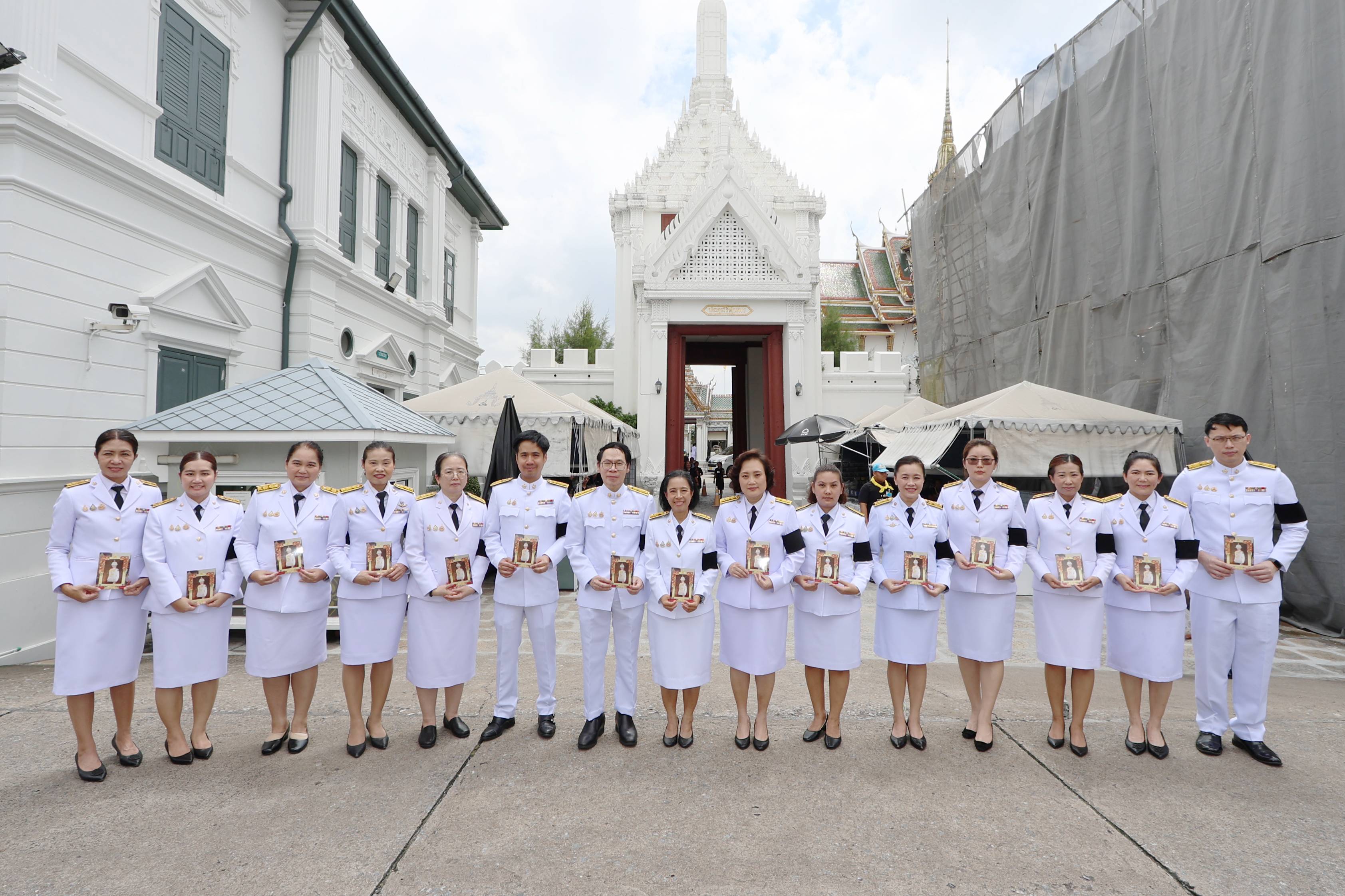 สำนักงานบริหารหนี้สาธารณะร่วมผลัดเวรเฝ้าฯ ในพระพิธีธรรมสวดพระอภิธรรมพระศพ  สมเด็จพระเจ้าลูกเธอ เจ้าฟ้าพัชรกิติยาภา นเรนทิราเทพยวดี กรมหลวงราชสาริณีสิริพัชร มหาวัชรราชธิดา