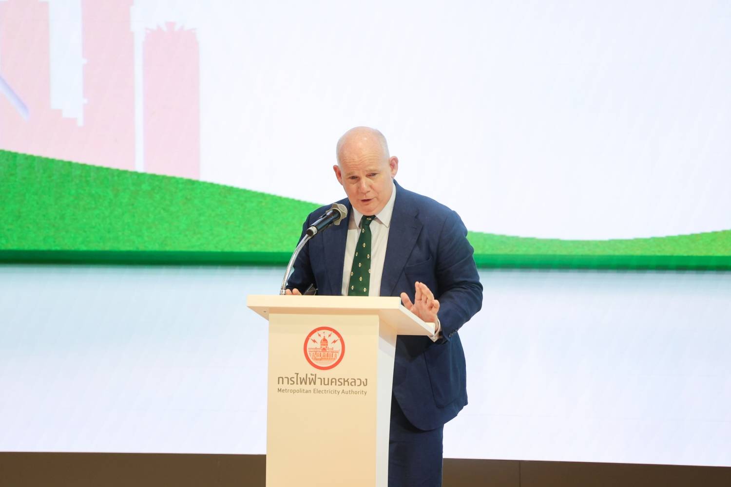สำนักงานบริหารหนี้สาธารณะ เข้าร่วมงานแถลงข่าวความสำเร็จของการจำหน่ายพันธบัตรเพื่ออนุรักษ์สิ่งแวดล้อม (Green Bond) ของการไฟฟ้านครหลวง (กฟน.) พ.ศ. 2569 ครั้งที่ 1