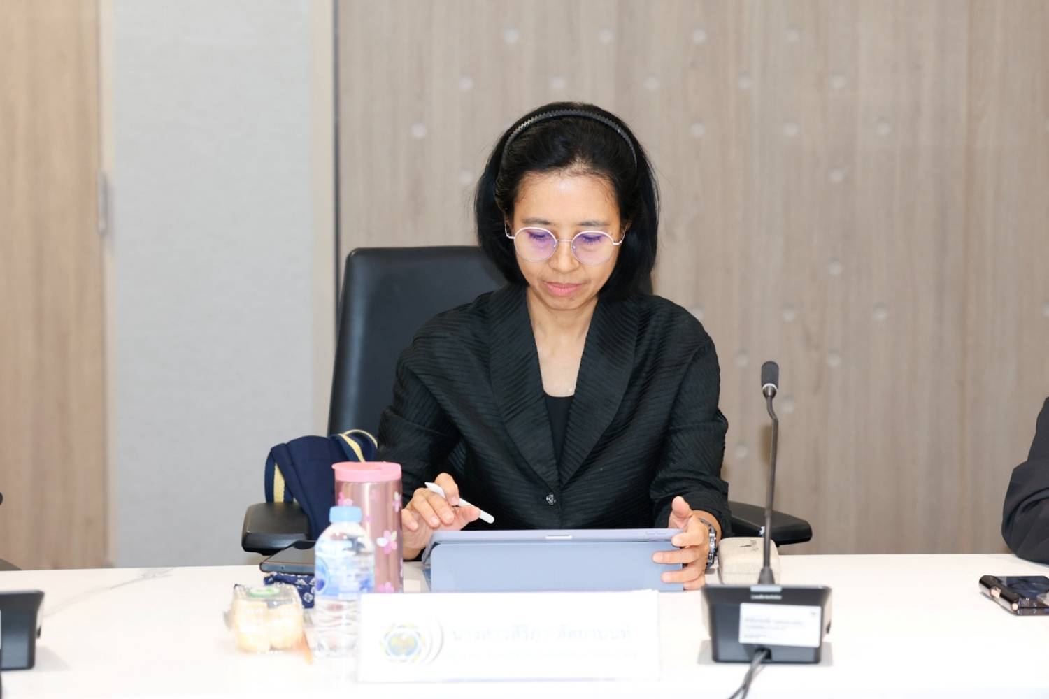การประชุมติดตามการขับเคลื่อนโครงการคลองระบายน้ำหลาก ชัยนาท – ป่าสัก - อ่าวไทย
