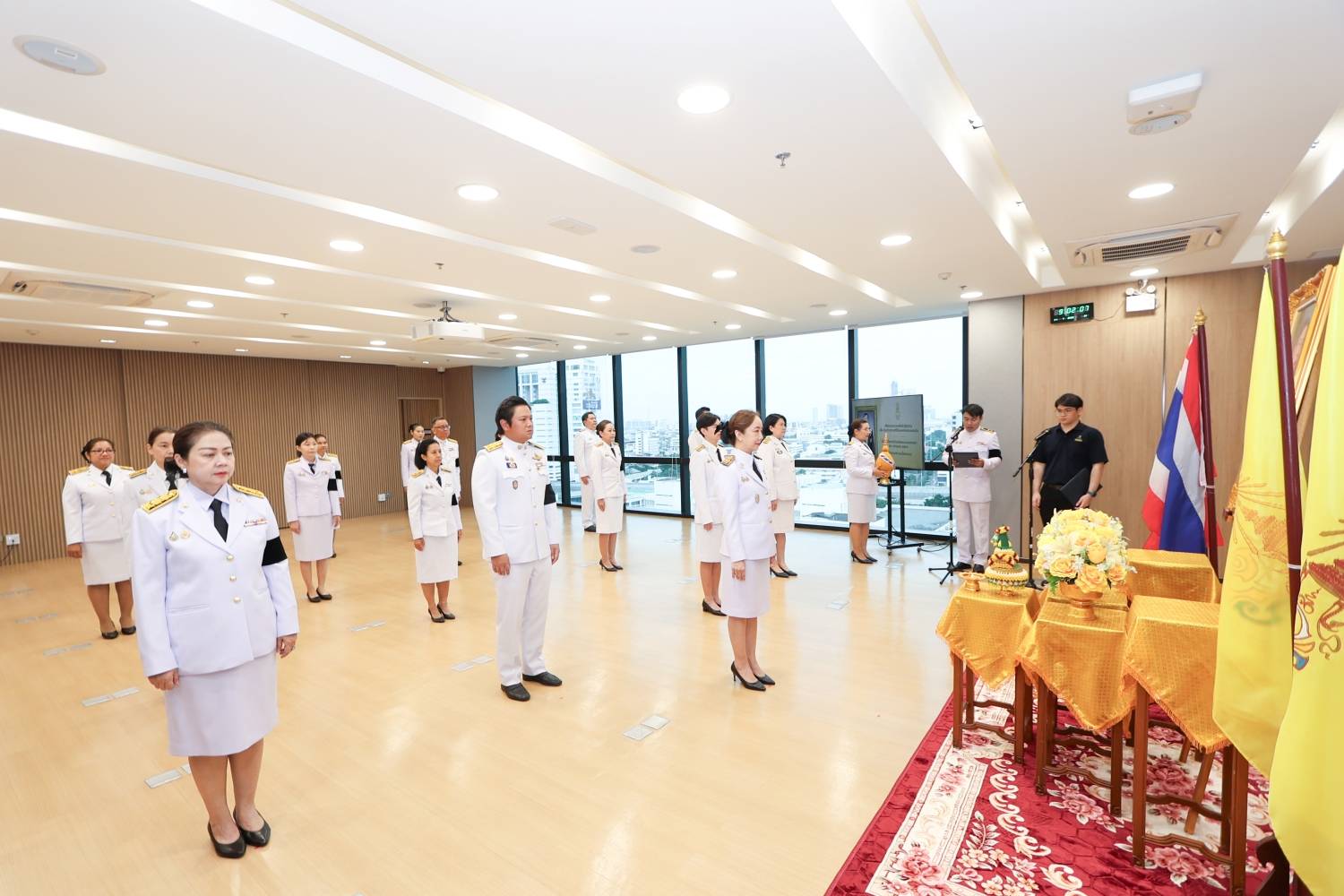 พิธีลงนามถวายพระพรชัยมงคลพระบาทสมเด็จพระเจ้าอยู่หัวและถวายสัตย์ปฏิญาณเพื่อเป็นข้าราชการที่ดีและพลังของแผ่นดิน เนื่องในโอกาสวันเฉลิมพระชนมพรรษา28 กรกฎาคม 2569