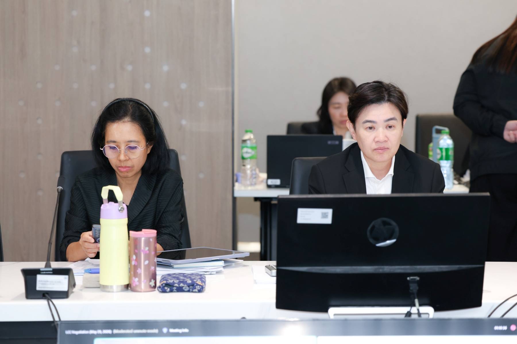 การประชุมเจรจาเงินกู้โครงการเมืองคาร์บอนต่ำและการพัฒนาตลาดคาร์บอน ระหว่างคณะผู้แทนฝ่ายไทยกับคณะผู้แทนธนาคารโลก (The World Bank)