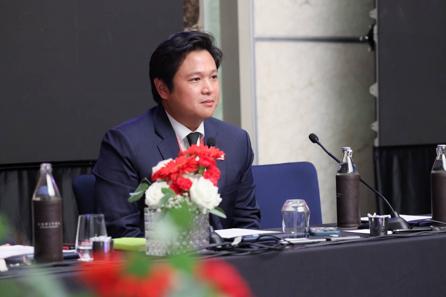 สำนักงานบริหารหนี้สาธารณะร่วมเวที HSBC IMF Roundtable Sessions นำเสนอข้อมูลทิศทางการบริหารหนี้สาธารณะของไทยต่อนักลงทุนต่างชาติ