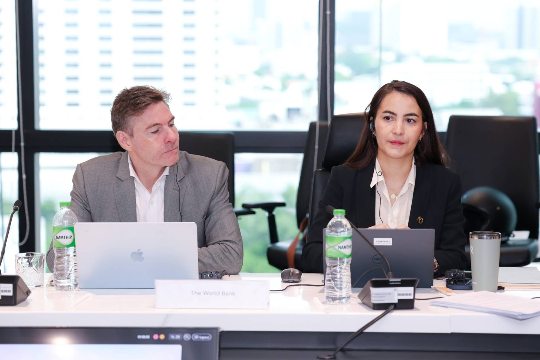 การประชุมเจรจาเงินกู้โครงการเมืองคาร์บอนต่ำและการพัฒนาตลาดคาร์บอน ระหว่างคณะผู้แทนฝ่ายไทยกับคณะผู้แทนธนาคารโลก (The World Bank)
