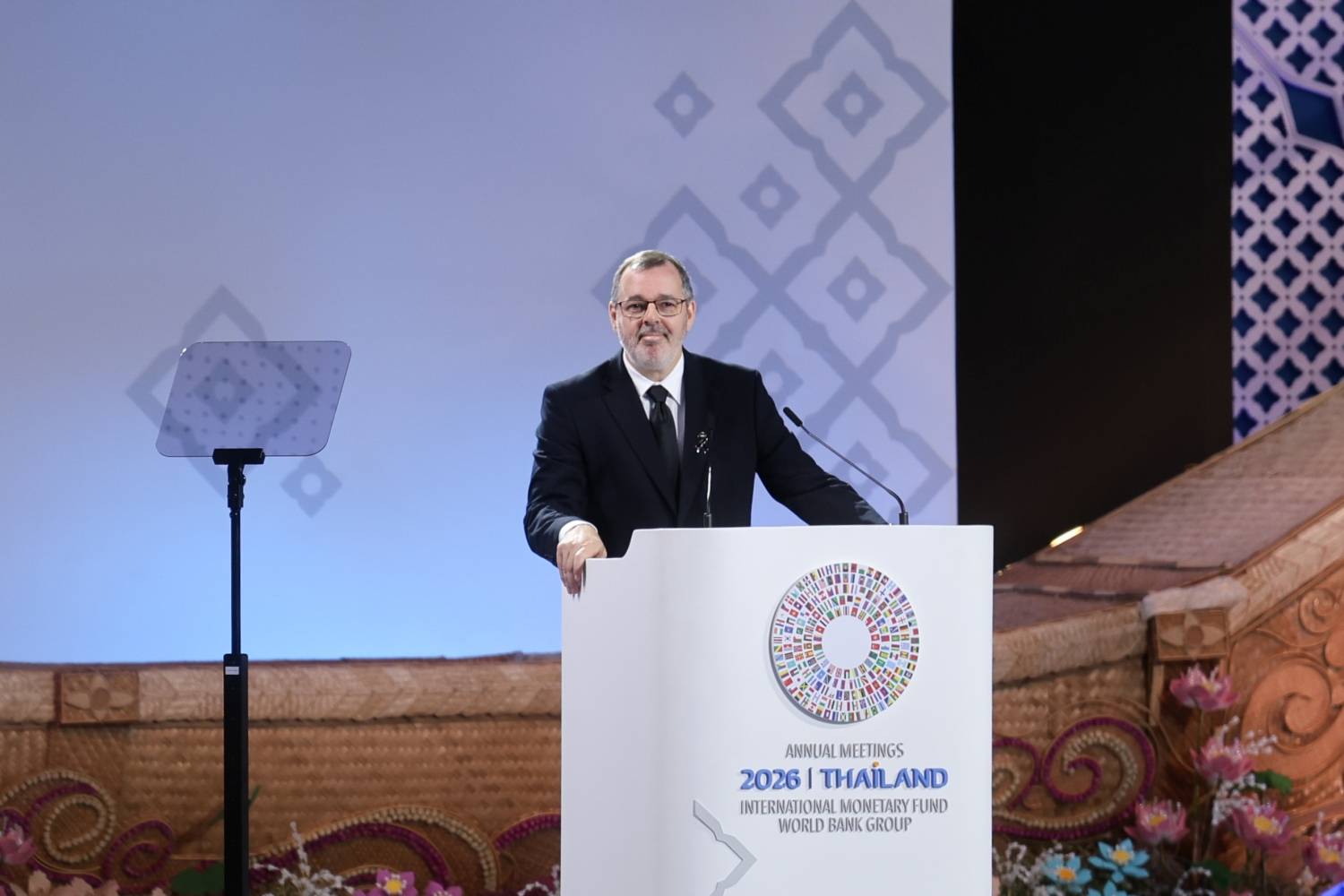 การเข้าร่วมพิธีเปิดการประชุมใหญ่เต็มคณะ (Annual Meetings Plenary) ของสภาผู้ว่าการกองทุนการเงินระหว่างประเทศ (International Monetary Fund: IMF) และกลุ่มธนาคารโลก    ประจำปี 2569