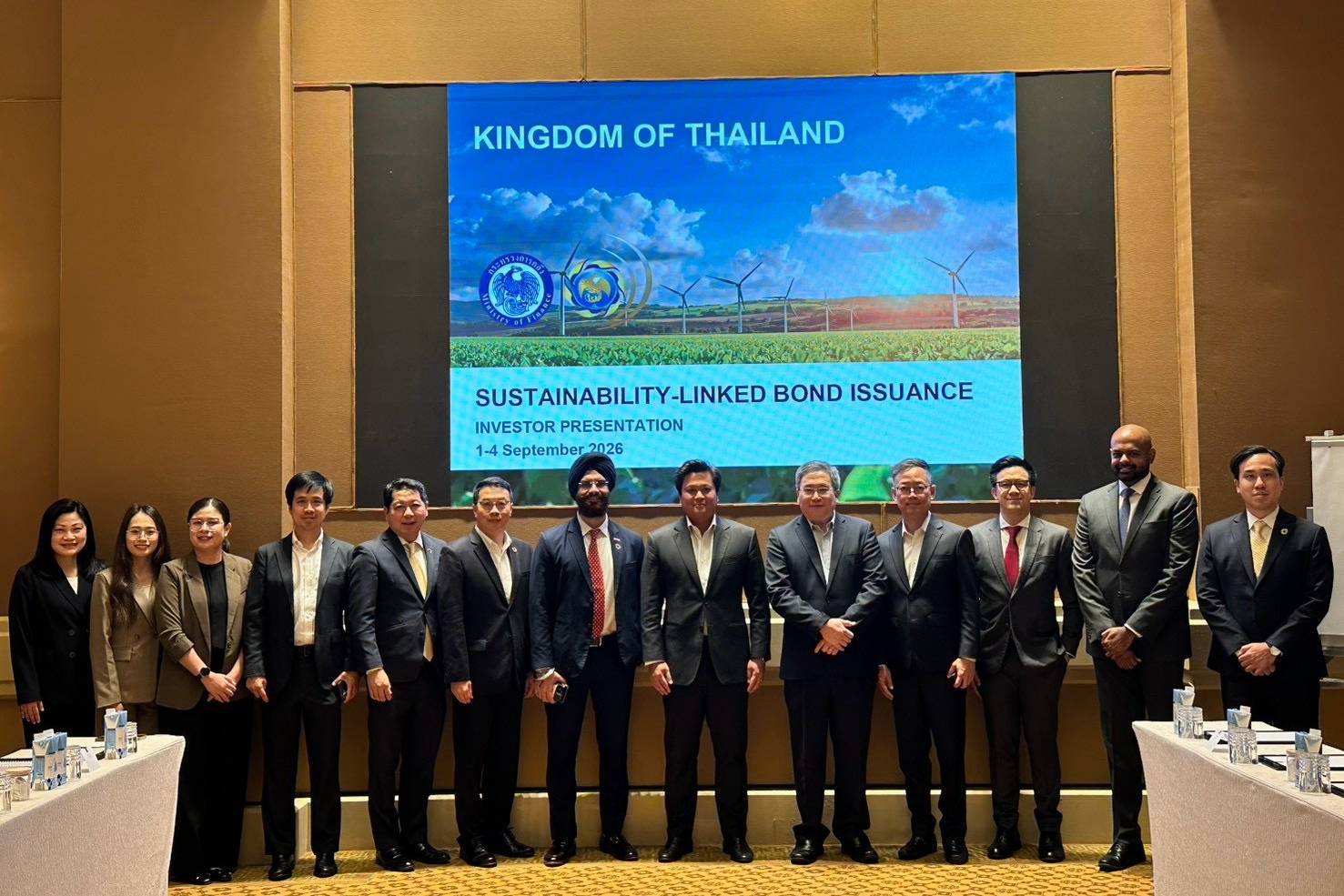 สบน. ประชาสัมพันธ์พันธบัตรส่งเสริมความยั่งยืน รุ่นที่ 2 แก่ผู้ลงทุนต่างประเทศ (SLB International Roadshow)