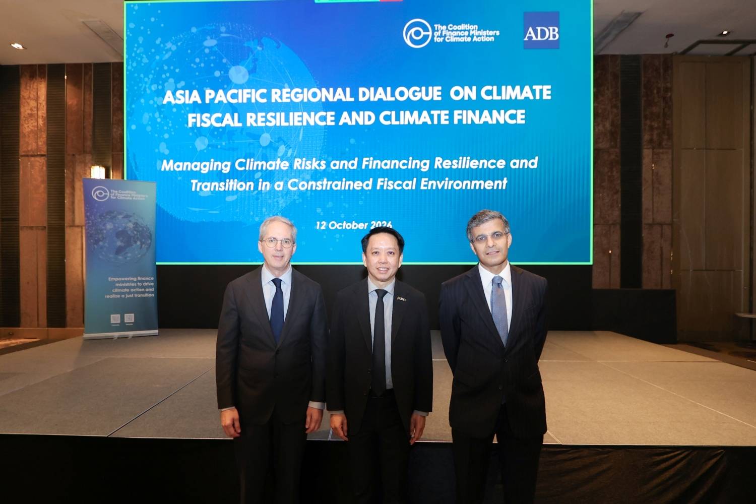 การประชุม Asia-Pacific Regional Dialogue of the Coalition of Finance Ministers for Climate Action