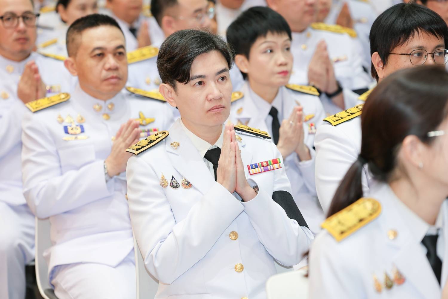 สบน. เข้าร่วมพิธีบำเพ็ญกุศลสตมวาร (100 วัน) เพื่ออุทิศถวายเป็นพระกุศลแด่สมเด็จพระเจ้าลูกเธอ เจ้าฟ้าพัชรกิติยาภานเรนทิราเทพยวดี กรมหลวงราชสาริณีสิริพัชร มหาวัชรราชธิดา