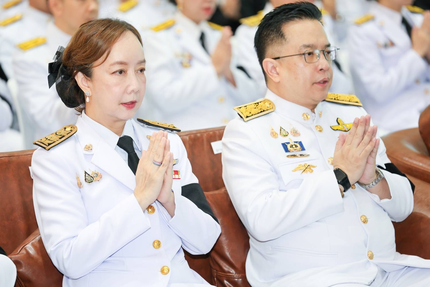 สบน. เข้าร่วมพิธีบำเพ็ญกุศลปัญญาสมวาร (50 วัน) เพื่ออุทิศถวายเป็นพระกุศลแด่สมเด็จพระเจ้าลูกเธอ เจ้าฟ้าพัชรกิติยาภานเรนทิราเทพยวดี กรมหลวงราชสาริณีสิริพัชร มหาวัชรราชธิดา