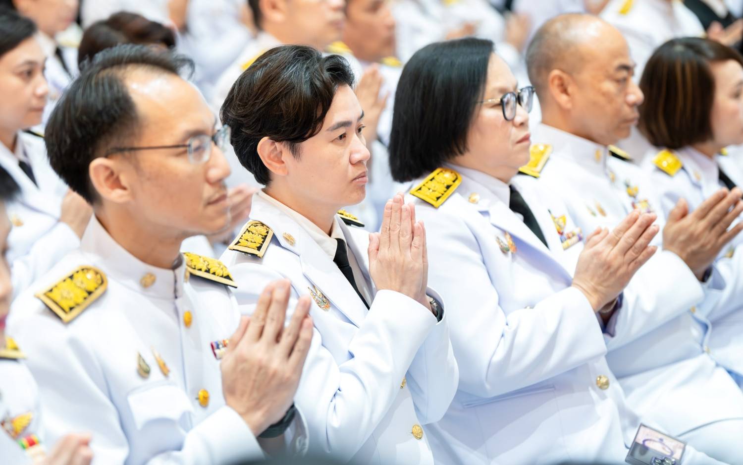 สำนักงานบริหารหนี้สาธารณะ เข้าร่วมพิธีบำเพ็ญกุศลสัตตมวาร (7 วัน) เพื่ออุทิศถวายเป็นพระกุศลแด่สมเด็จพระเจ้าลูกเธอ เจ้าฟ้าพัชรกิติยาภา นเรนทิราเทพยวดี กรมหลวงราชสาริณีสิริพัชร มหาวัชรราชธิดา
