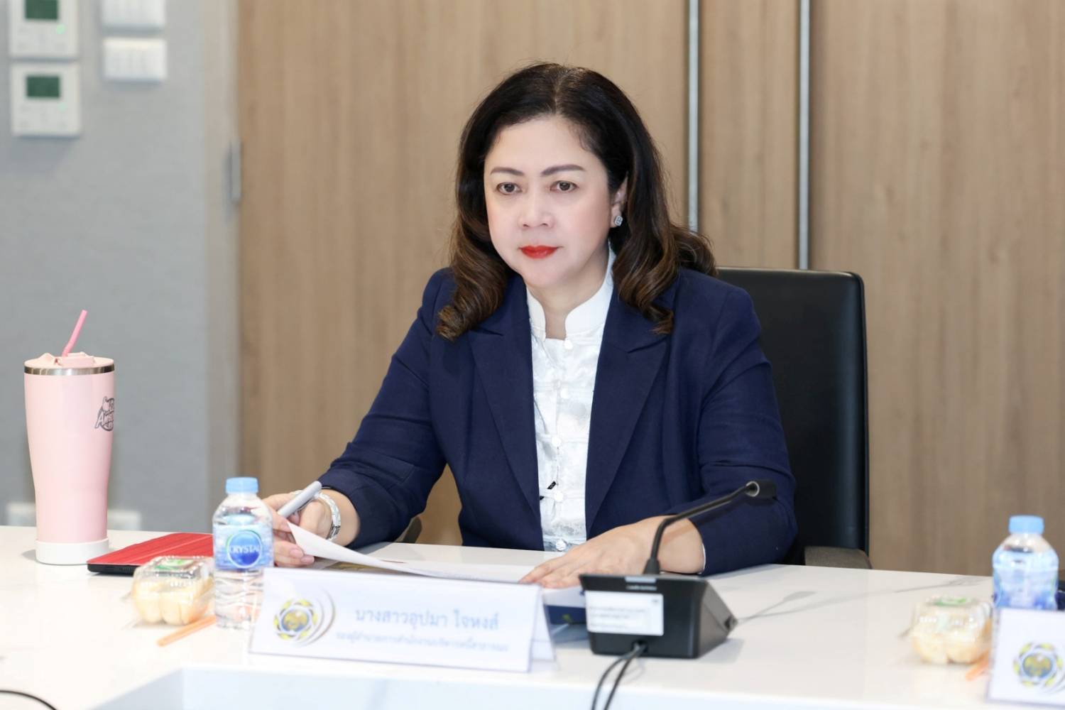 การประชุมติดตามการขับเคลื่อนโครงการคลองระบายน้ำหลาก ชัยนาท – ป่าสัก - อ่าวไทย