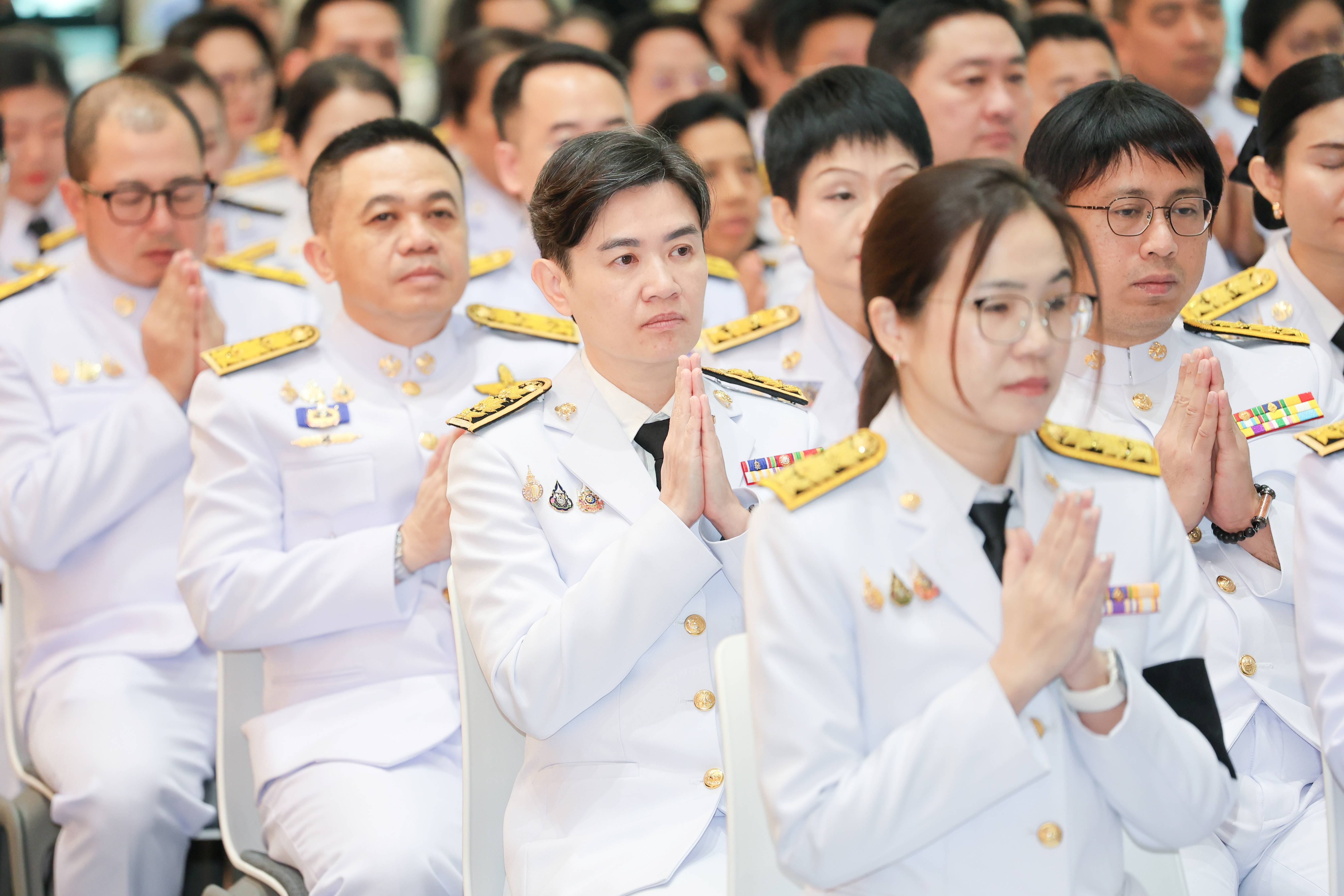 สบน. เข้าร่วมพิธีบำเพ็ญกุศลสตมวาร (100 วัน) เพื่ออุทิศถวายเป็นพระกุศลแด่สมเด็จพระเจ้าลูกเธอ เจ้าฟ้าพัชรกิติยาภานเรนทิราเทพยวดี กรมหลวงราชสาริณีสิริพัชร มหาวัชรราชธิดา