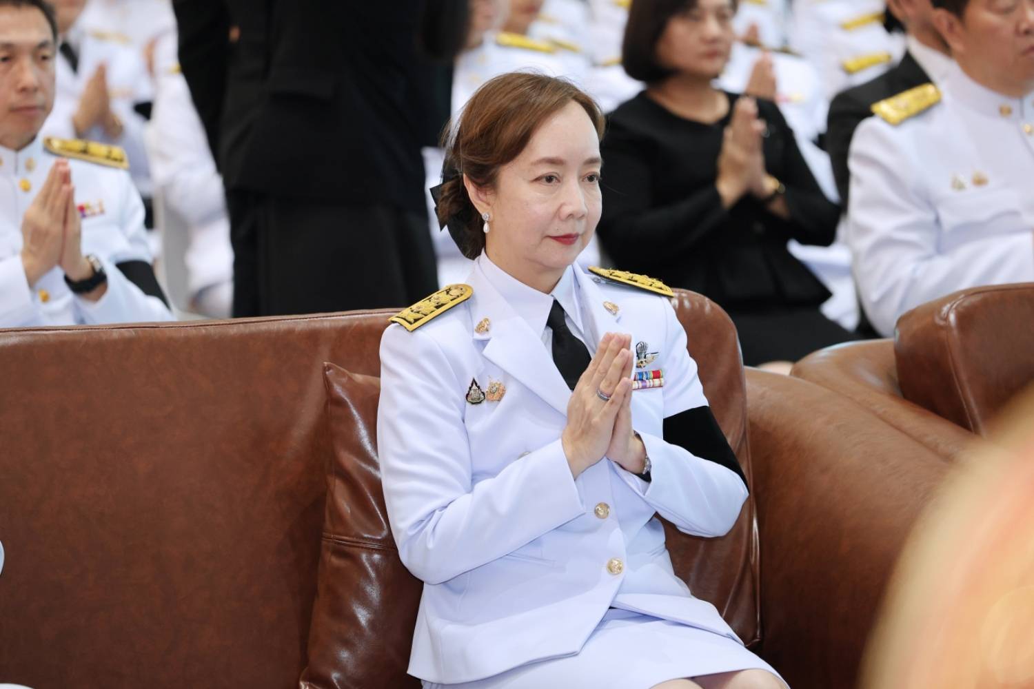 สำนักงานบริหารหนี้สาธารณะ เข้าร่วมพิธีบำเพ็ญกุศลปัณรสมวาร (15 วัน) เพื่ออุทิศถวายเป็นพระกุศลแด่สมเด็จพระเจ้าลูกเธอ เจ้าฟ้าพัชรกิติยาภา นเรนทิราเทพยวดี กรมหลวงราชสาริณีสิริพัชร มหาวัชรราชธิดา