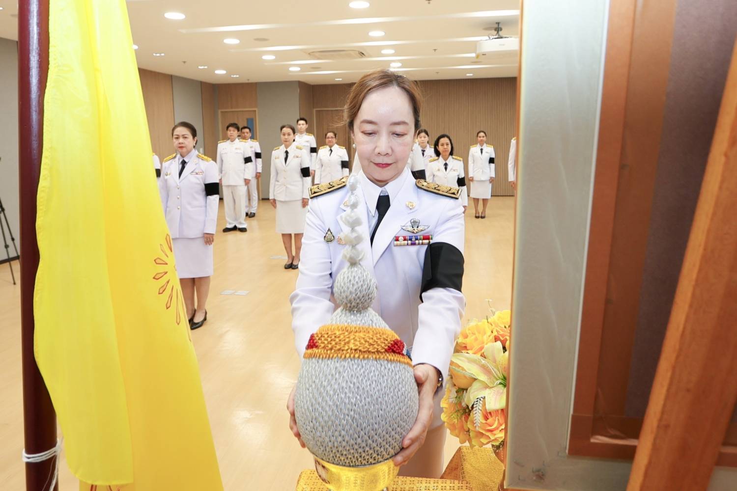 พิธีลงนามถวายพระพรชัยมงคลพระบาทสมเด็จพระเจ้าอยู่หัวและถวายสัตย์ปฏิญาณเพื่อเป็นข้าราชการที่ดีและพลังของแผ่นดิน เนื่องในโอกาสวันเฉลิมพระชนมพรรษา28 กรกฎาคม 2569