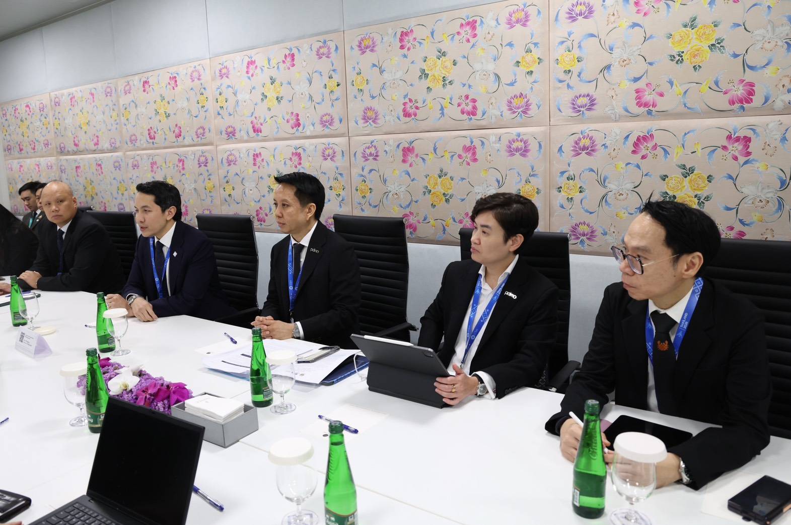 การประชุมกับผู้บริหารระดับสูงของบริษัทจัดอันดับความน่าเชื่อถือระดับสากล S&P Global Ratings