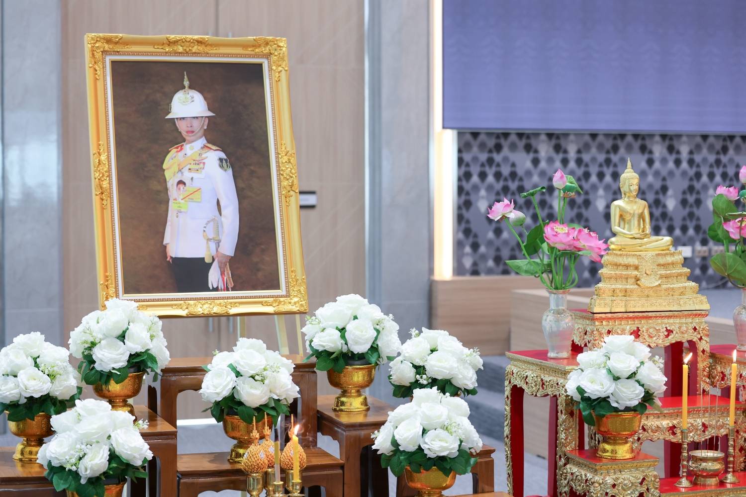 สบน. เข้าร่วมพิธีบำเพ็ญกุศลสตมวาร (100 วัน) เพื่ออุทิศถวายเป็นพระกุศลแด่สมเด็จพระเจ้าลูกเธอ เจ้าฟ้าพัชรกิติยาภานเรนทิราเทพยวดี กรมหลวงราชสาริณีสิริพัชร มหาวัชรราชธิดา