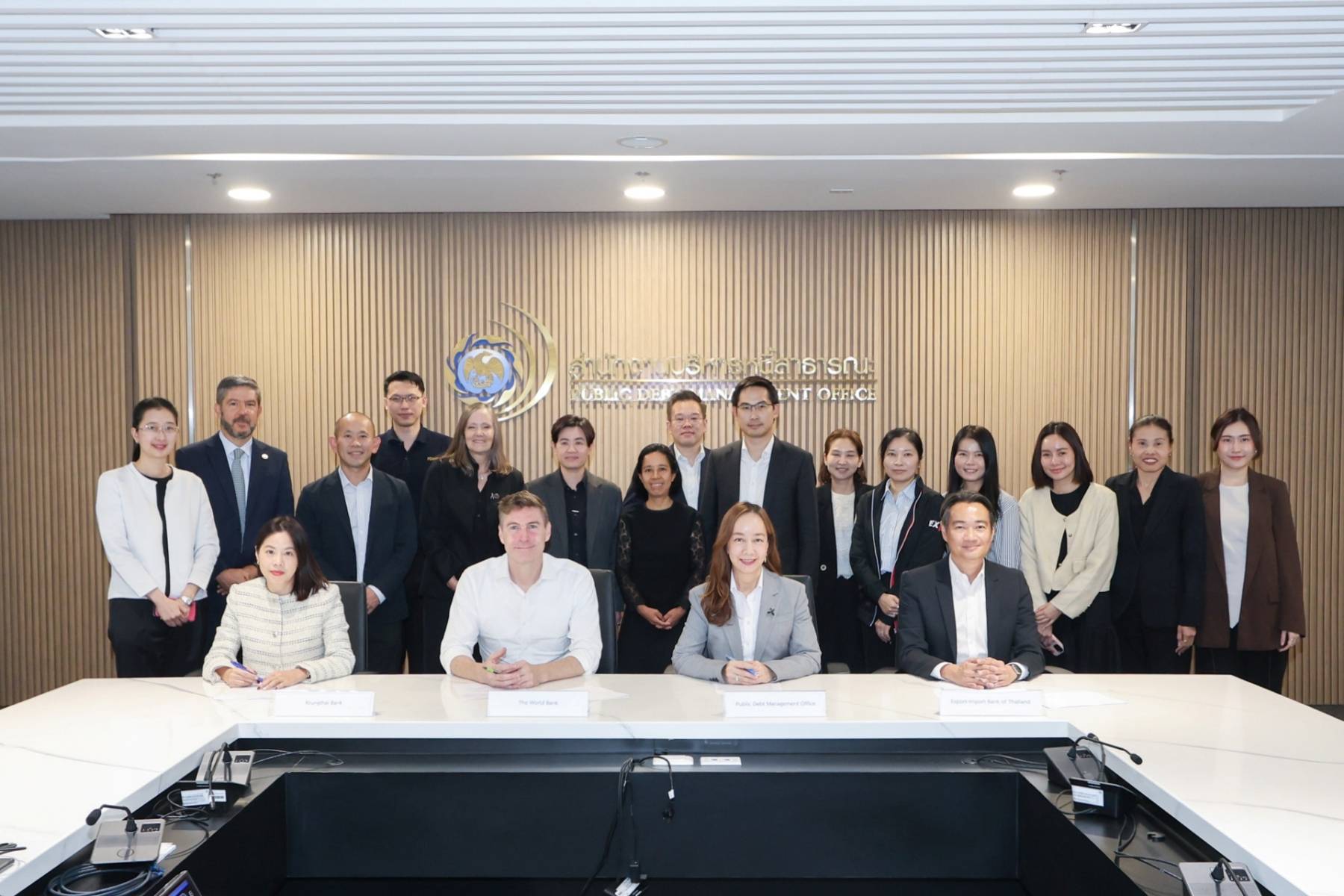 การลงนามในบันทึกการเจรจาเงินกู้ (Minutes of Negotiations) สำหรับโครงการเมืองคาร์บอนต่ำและการพัฒนาตลาดคาร์บอน