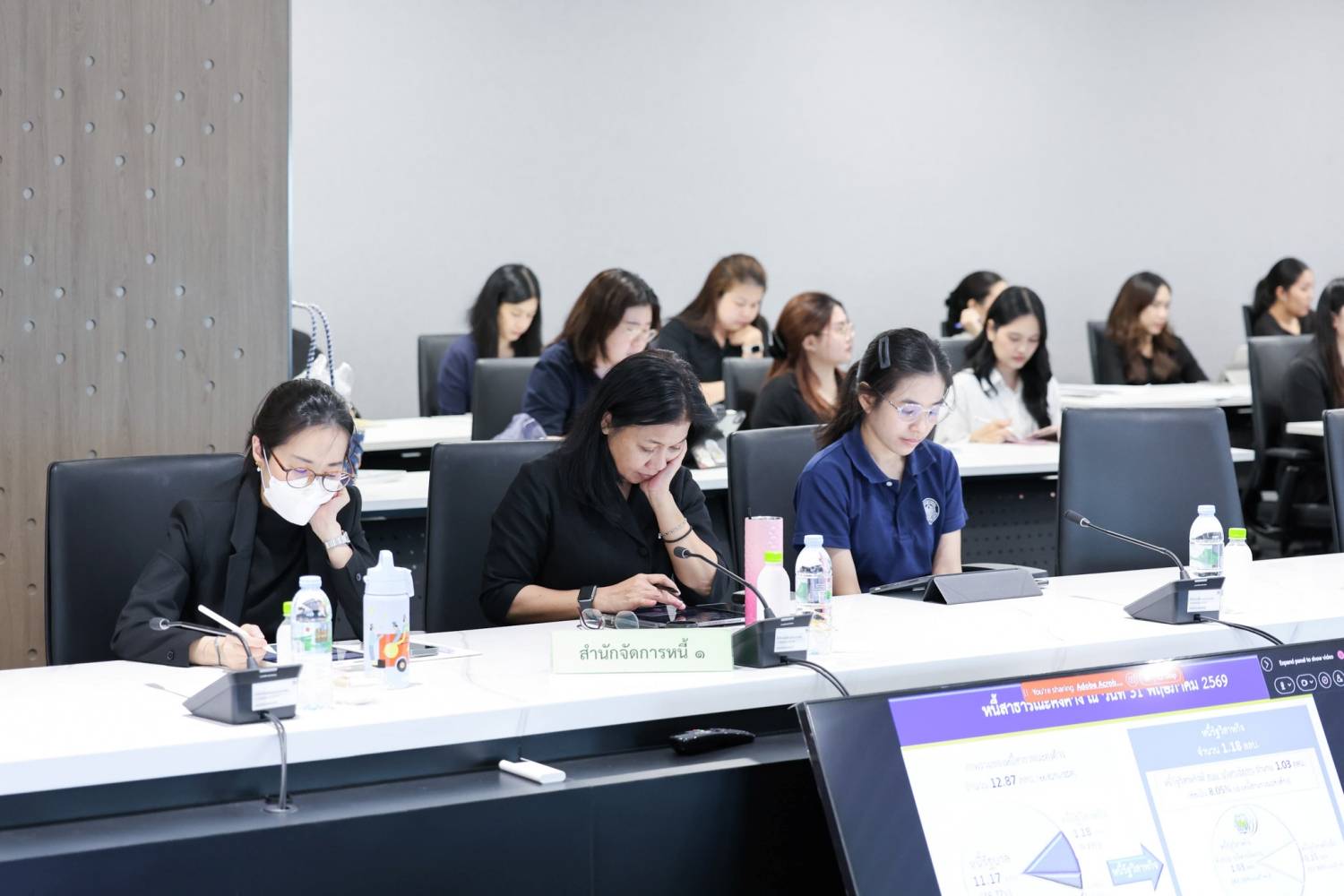 การประชุมคณะทำงานพิจารณาการกู้เงินและบริหารหนี้รัฐวิสาหกิจ ครั้งที่ 2/2569